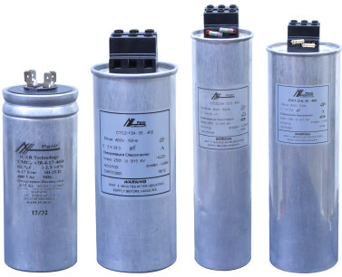 CYLINDRICAL CAPACITOR UNITS